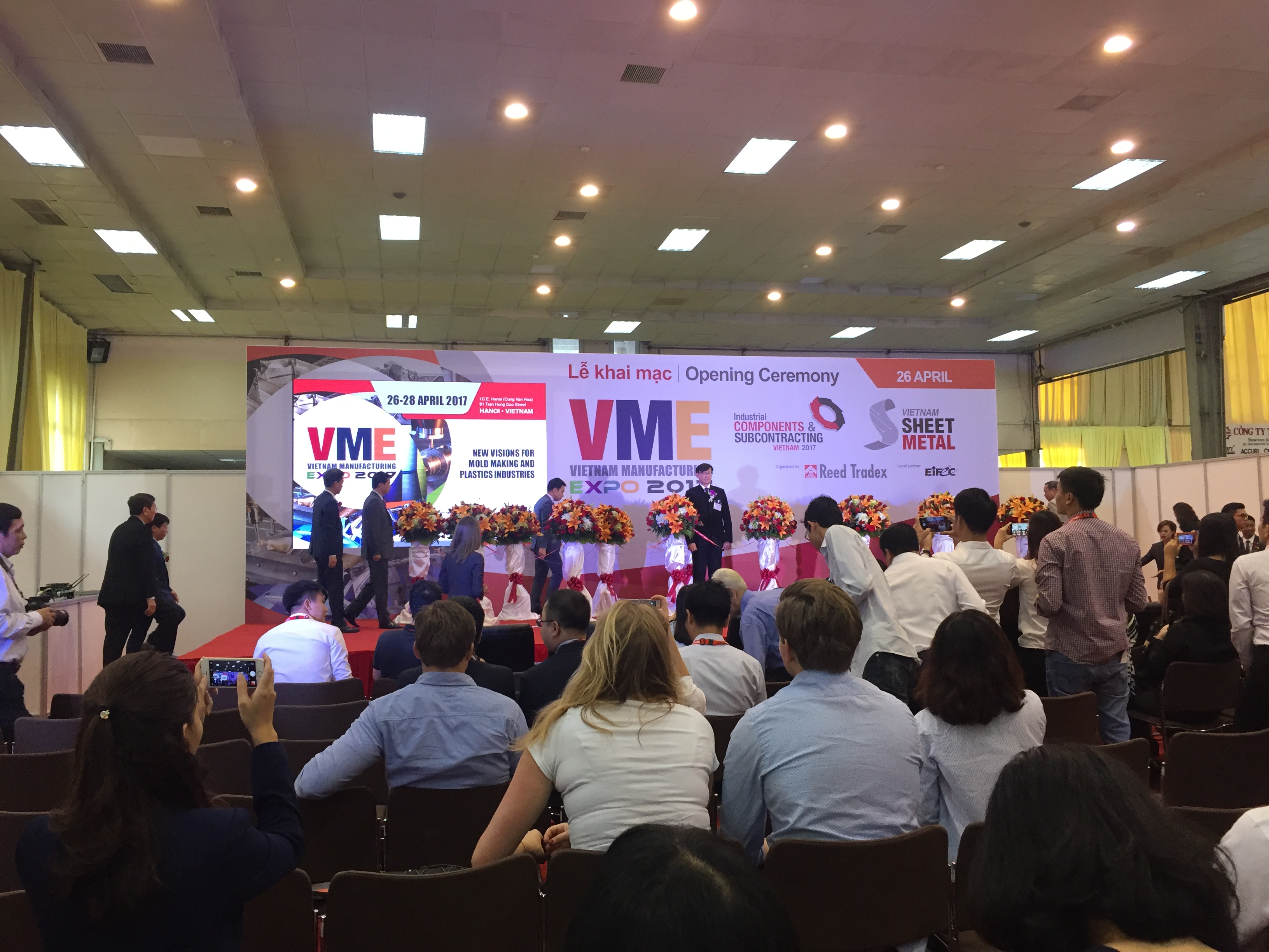 Khai mạc triển lãm Triển lãm Việt Nam Manufacturing Expo 2017