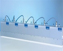 Hệ thống đèn LED sấy khô keo dính trên dây chuyền Hệ thống đèn LED sấy khô keo dính trên dây chuyền