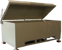 Tủ thử nghiệm ăn mòn kiểu ngang ở độ ẩm cao 95%-100% Tủ thử nghiệm ăn mòn kiểu ngang ở độ ẩm cao 95%-100%